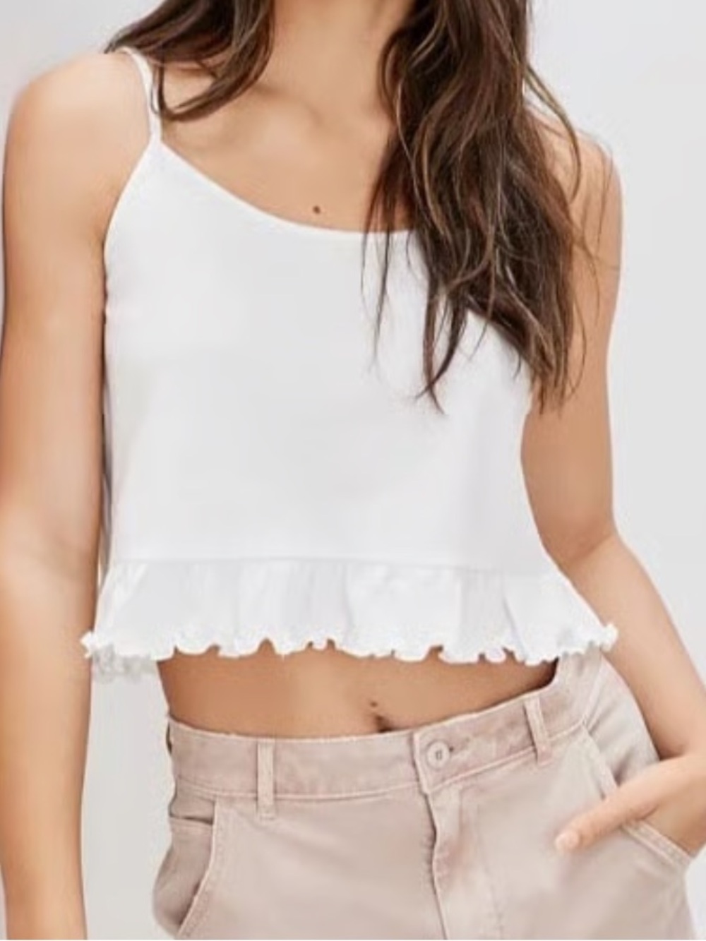 American Eagle Ruffle Cami